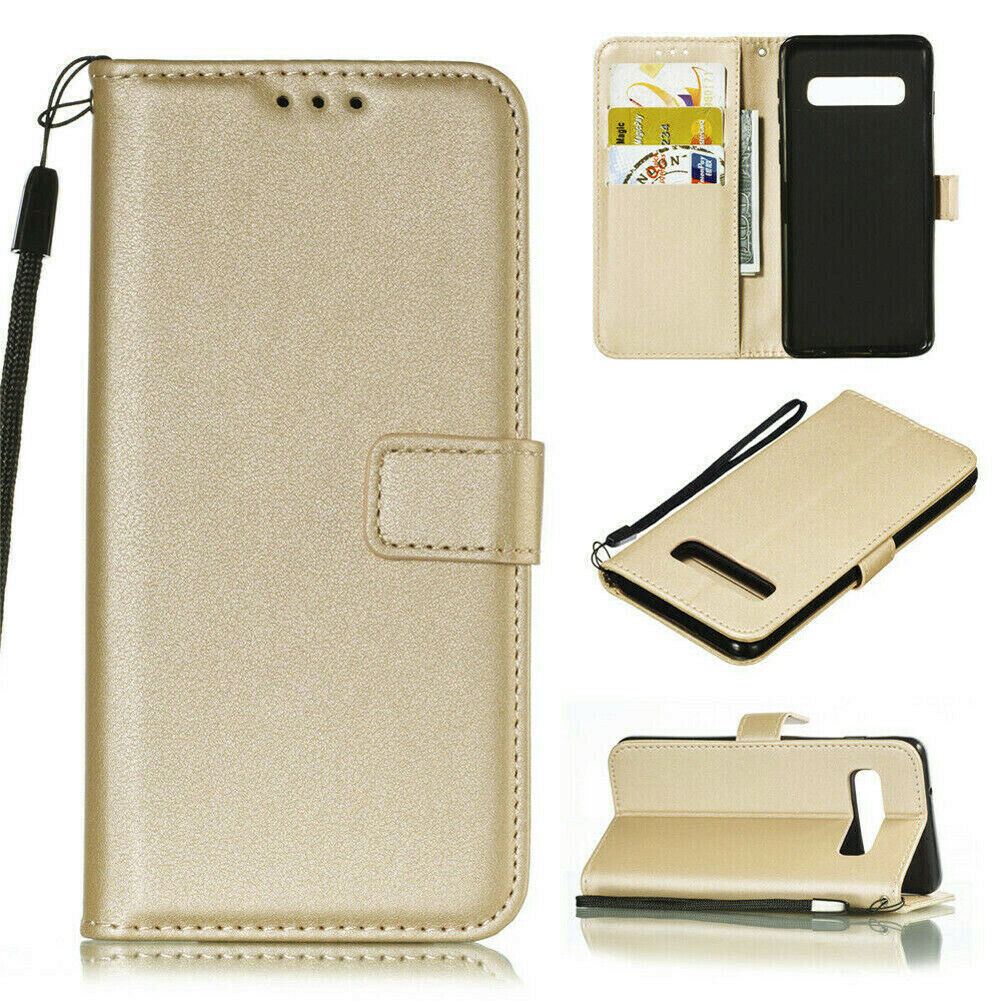 Leather Folio Wallet Case for Samsung Galaxy S10 Plus Leather Folio Wallet Case for Samsung Galaxy S10 Plus